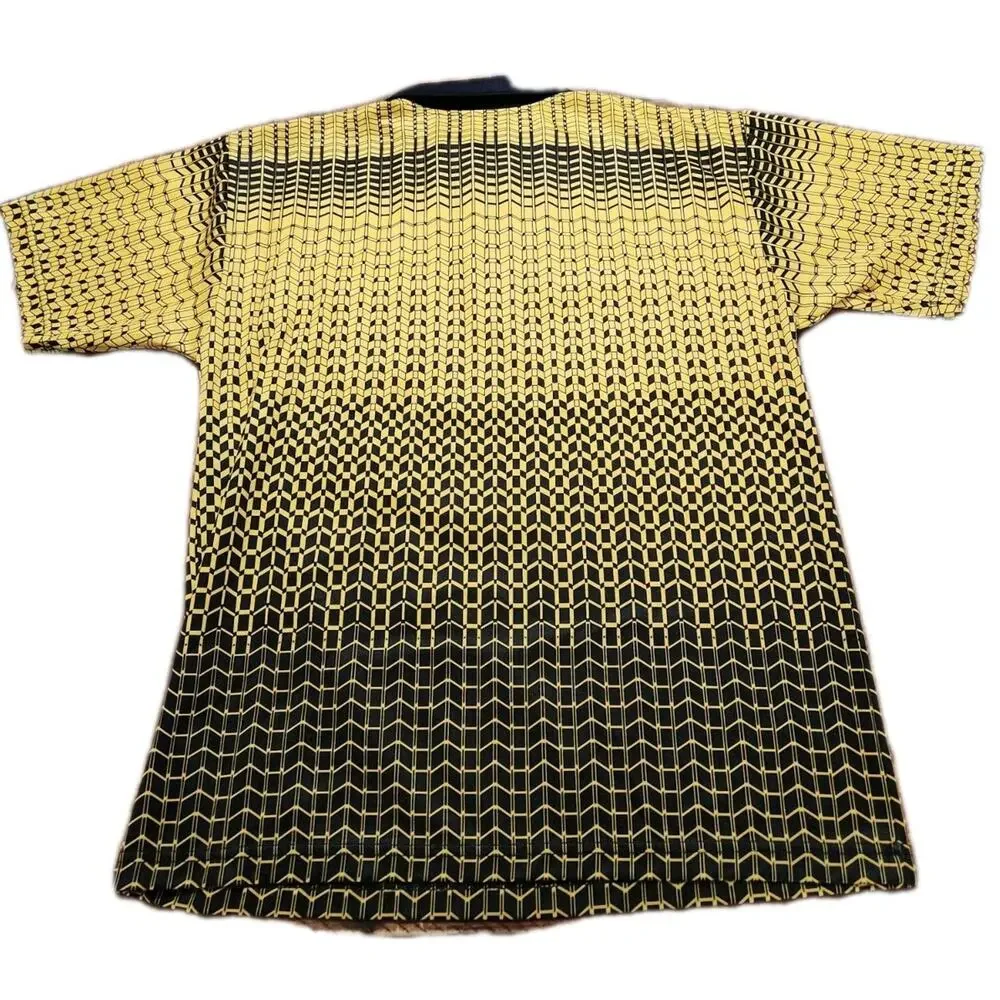 Official Sports International NISOA Soccer Referee Jersey LG Gold Short Sleeve - Picture 2 of 9